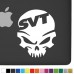 Ford SVT Badass Skull Decal